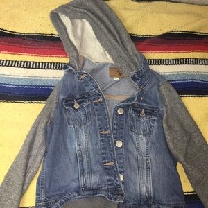 American Eagle Outfitters Sweater and Jean Jacket